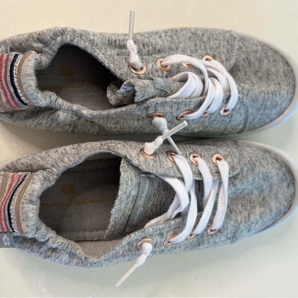 TOMMY BAHAMA No Tie Cozy Gray MEMORY FOAM Sneaker SHOES Womens Size 8 - Picture 8 of 10